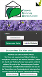 Mobile Screenshot of garten-center.de
